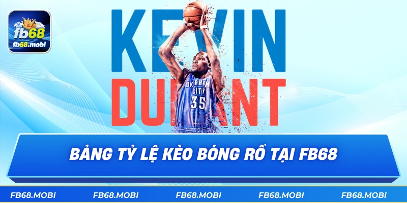 Bảng tỷ lệ kèo bóng rổ tại fb68
