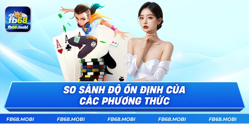 So sánh độ ổn định của các phương thức